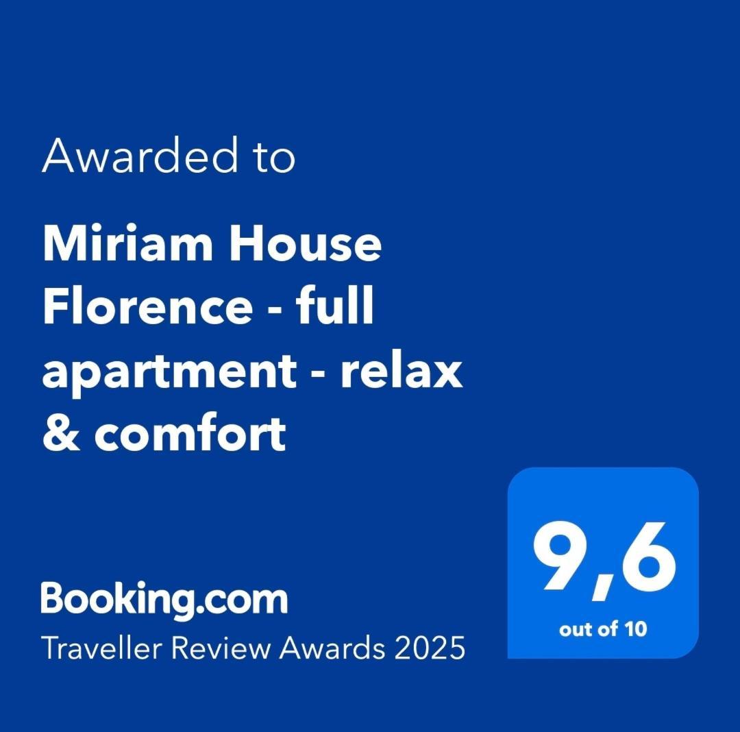 Miriam House Florence - Full Apartment - Relax & Comfort 외부 사진